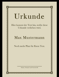 Scopri ricette, idee per la casa, consigli di stile e altre idee da provare. Gratis Urkunde Fur Verschiedene Zwecke Convictorius