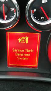Insignia Service Theft Deterrent System Car Wont Start Classic Car Walls