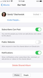 Tap icloud at the top of the page. How To Make And Manage Shared Albums In Photos