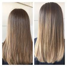 Balayage Hellbraun Und Blond Mittel Langes Haar Frisuren Mode Lange Haare Hellbrauner Balayage Haarfarben