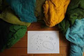 Teppich filzen ist eine uralte technik, denn wollfilz ist ein rein biologisches produkt. Einen Spielteppich Filzen Utas Gluck