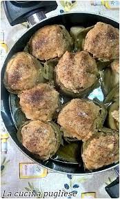 Carciofi Ripieni Versione Di Papa La Cucina Pugliese Ricetta Carciofi Ripieni Carciofi Ricette