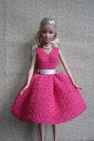 Fashion Doll Barbie 50 S Style Mother By Mcraftcreations Barbie Dress Pattern Crochet Barbie Clothes Barbie Dress