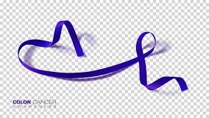 There are a few different colors , yellow is for bladder cancer and liver cancer, green is for kidney cancer, blues for colon cancer, and pink one of the best known cancer awareness symbols is the pink ribbon symbolizing breast cancer. Colon Cancer Awareness Month Dark Blue Color Ribbon Isolated On Transparent Background Colorectal Cancer Vector Design Template For Poster Stock Vector Adobe Stock