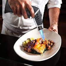 Torch Lighter Kollea Butane Kitchen Torch Refillable Blow Torch Chef Cooking Creme Brulee Torch Culinary Torch Food Torch Cooking Torch