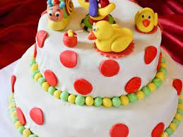 Just dye buttercream frosting several of your favorite flavors, and use a piping tip on your frosting bags to create the pretty little stars until they cover the cake. 2 Year Old Boy Birthday Cake The Cake Boutique