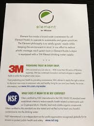 Malaysia people actually dont recommend using tap water to brush your teeth is too much and unbelievable. Ending Bottled Water In Favor Of Water Filtering System In Hotel Rooms Is This Really A Good Idea Loyaltylobby