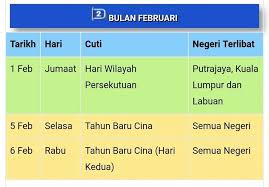 Kalendar cuti umum malaysia 2021. I Love Sarawak Kalendar Cuti Umum 2019 Boleh Plan Dah Facebook