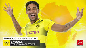 Der transfer ging auf den letzten drücker . Pierre Emerick Aubameyang Becomes Top Scoring African In Bundesliga History Bundesliga