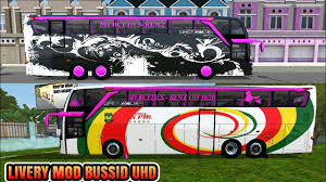 Livery bus simulator image by ibnubayuaji. Livery Mod Bussid Uhd By Wsp Npm Costum Dan Template Youtube