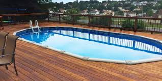 Above Ground Pool Installation Photos The Pool Factory Pool Above Ground Pool Backyard Pool