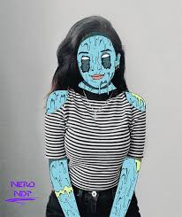 Disini kita akan membuat wajah sedikit menyeramkan, tapi tetap terlihat keren kok. 45 Doodled Portrait Illustrations In The Style Of Grime Art Laptrinhx