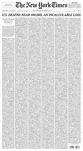 The new york times has 76 repositories available. The New York Times On Twitter The Front Page Of The New York Times For May 24 2020