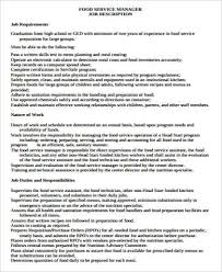 Sales manager job description direct and oversee an organization's sales policies, objectives and initiatives. Free 13 Service Manager Job Description Samples In Ms Word Pdf