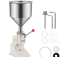 VEVOR Manual Liquid Filling Machine 5-110ml, Manual Filling  Machine,adjustable Cream Filling Machine, Bottle Filler Machine with a 11.5  L Hopper for ...
