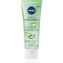 Facisl scrubs are like one of the most important products after cleanser. Nivea Rice Scrub Aloe Vera Exfoliating Face Cleanser Notino Co Uk