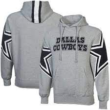 Dallas Cowboys Face Mask Hoodie Sweatshirt Gray Dallas Cowboys