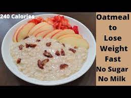 Let your instant pot do all the work and you will be rewarded with creamy and pleasantly chewy oats. Oats Recipe For Weight Lose Oatmeal Low Calories Breakfast Lose Upto 10 Kg With Oats Healthy Ucook Healthy Ideas
