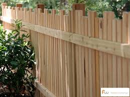 Picket Fencing With Alternating Picket Height Fence Picket Wood Picket Fence Wood Fence Design Fence Design
