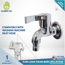 Free cara pasang kepala paip ke mesin basuh automatik cara memasang hose paip piping pipe mudah mp3. Bib Tap Hose Brass L102b 1yr Warranty Faucet Washing Machine Bathroom Kepala Paip Hos Mesin Basuh Ichiban Diy