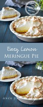 Lemon Meringue Pie Once Upon A Chef Recipe Lemon Meringue Pie Easy Meringue Pie Recipes Best Lemon Meringue Pie