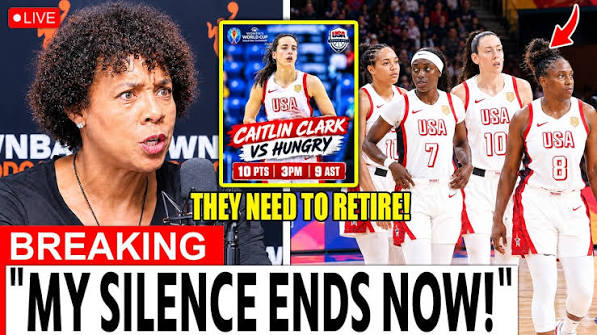 CHERYL MILLER DESTROYS TEAM USA VETERANS & PRAISES CAITLIN CLARK AFTER TEAM USA’S BLOWOUT VS HUNGARY