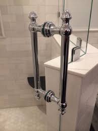 8 Portals Symphony Handle In Polished Chrome Shower Door Handles Bathroom Design Concepts Shower Doors