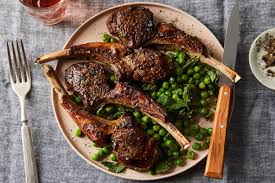 Pan Fried Lamb Chops With Minted Pea Salad Recipe On Food52 Recipe In 2020 Lamb Chop Recipes Lamb Chops Marinade Pea Salad Recipes