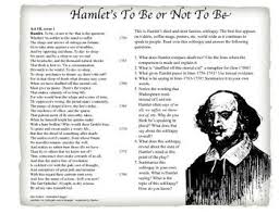 To Be Or Not To Be That Is The Question To Be Or Not To Be Hamlet Critical Thinking This Or That Questions Teaching Ela