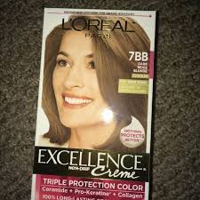 The beige blonde hair color also has differing degrees of dark and light. Best L Oreal Excellence Creme 7bb Dark Beige Blonde Hair Color For Sale In Braun Road San Antonio Texas For 2021