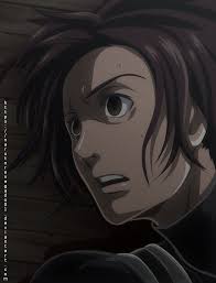 In chapter 105, after their victory while celebrating a stowaway shoots sasha. New Chapter Chapter 105 Release Megathread Shingekinokyojin