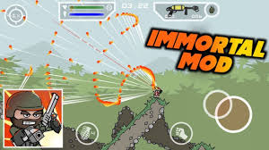 The original mod apk 2.2.9 hacked apk. Mini Militia Immortal Mod Apk 4 2 8 Youtube