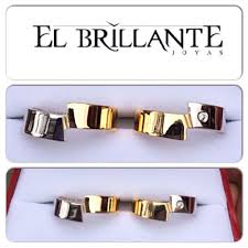 Argollas En Oro De 18 Quilates Y Diamante Precios 1 780 000 Pesos Www Elbrillantejoyeria Com Co Argollas Joyas Oro
