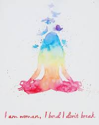 Original Watercolor Large Meditation Yoga Pose With Chakra Etsy In 2021 Yoga Art Chakra Colors Yoga Meditation