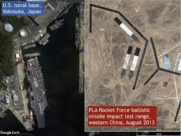 While the russian territory ought to be safe from the impact of the long march 5b rocket, most of the us and latin america, as well as africa, australia and south asia may need to. Chinese Missile Test Sites Appear To Mirror Us Bases In Japan News Stripes