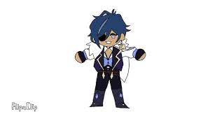 Video To Animated Gif Converter Kaeya Diluc Mp4 In 2021 Chibi Gif Create Animated Gif