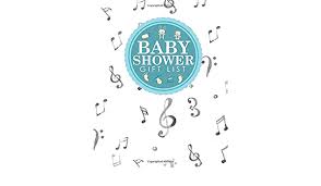 Baby Shower Gift List Baby Shower Gift Book Gift Lists Registry Gift Log For Baby Shower Gift Recording Book Recorder Organizer Keepsake Music Lover Cover Publishing Rogue Plus 9781721793877 Amazon Com Books