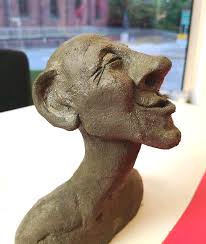 Kopf Modelliert Diy Knetbeton Deko Aus Knetbeton Betondeko Deko Aus Beton Selbermachen Diy Anleitung How To Do Kreativbet Knetbeton Knete Zement Kunst