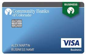 The secured visa credit card allows you to pay for purchases with the convenience of a typical credit card; Community Banks Of Colorado Credit Card Index Page