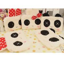 新款超萌可爱毛绒黑眼熊猫钱包手机包 零钱包 相机包柔软 淘宝网 kids rugs kids decor