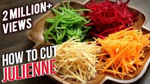 How To Julienne Vegetables Knife Skills The Bombay Chef Varun Inamdar Basic Cooking