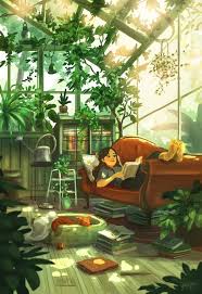 Happy Place An Art Print By Yaoyao Ma Van As Reading Art Beautiful Art Aesthetic Art