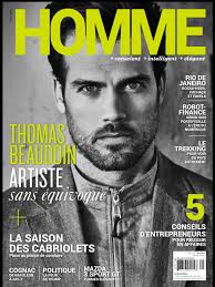 THOMAS BEAUDOIN IN HOMME MAGAZINE