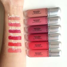 матовый блеск для губ Revlon Ultra Hd Matte Lipcolor Makeup Just For Fun Makeup Swatches Revlon Lipstick Lip Colors