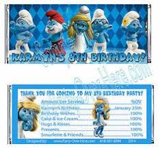 Inside place smurf figurines and candy for little guests. 56 Smurf Baby Shower Ideas Smurfs Party Baby Shower Party