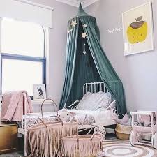 Cotton Bed Canopy Green D 62 Hanging Bed Canopy Kids Bed Curtain Baby Bed Canopy
