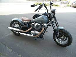 German Vn800 With Dna Springer Bobber Bikes Bobber Custom Motorcycles