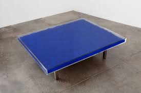 Yves Klein Table Bleue 1961 Kayne Griffin Corcoran Yves Klein Table Circle House