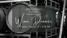 Wine Dinner | 8.27.26