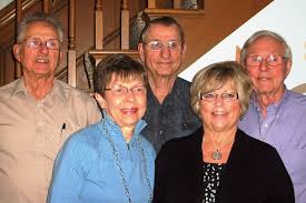 The original 5: l.to rt: Larry, Royce, Willard, Karen, Ja…